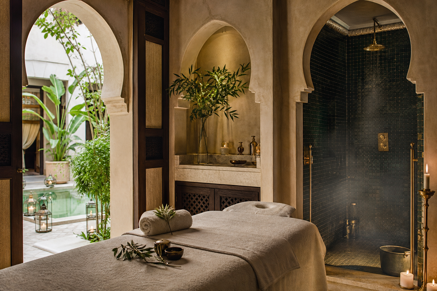 Retraite bien-être dans un riad marocain